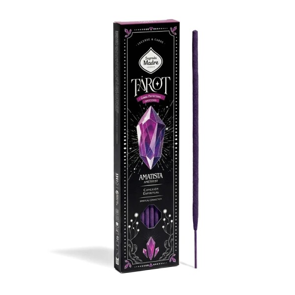 Phoenix Import Sagrada Madre Räucherstäbchen Tarot Gems Amethyst