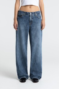 Kings Of Indigo Damen Hose Joan Ceky Blue Worn