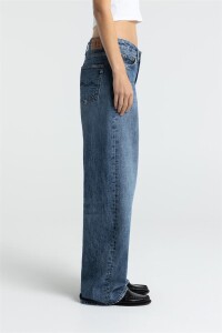 Kings Of Indigo Damen Hose Joan Ceky Blue Worn
