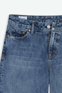 Kings Of Indigo Damen Hose Joan Ceky Blue Worn