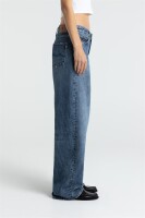 Kings Of Indigo Damen Hose Joan Ceky Blue Worn