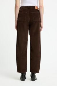 Kings of Indigo Damen Hose Leila Cord Coffee Bean