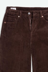 Kings of Indigo Damen Hose Leila Cord Coffee Bean
