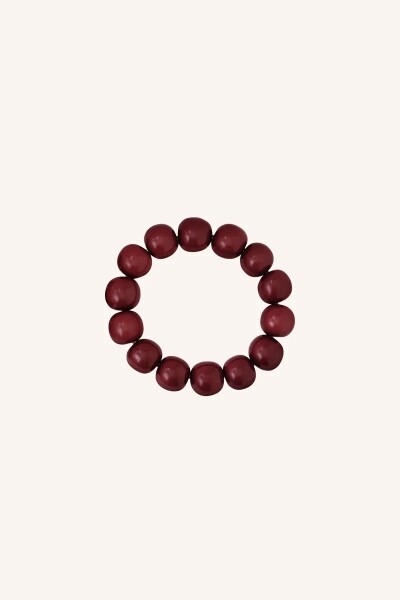 by bar Armband Micky burgundy crush