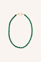 by bar Halskette yumi emerald green