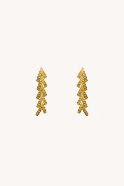 by bar Ohrringe farrah gold