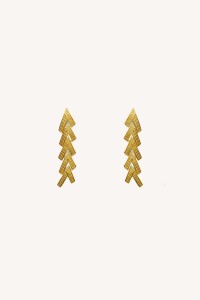 by bar Ohrringe farrah gold