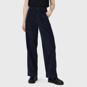 Klitmoller Collective Damen Hose Lydia Jumbo Corduroy navy