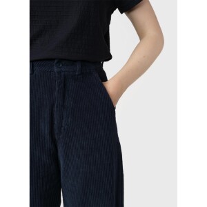 Klitmoller Collective Damen Hose Lydia Jumbo Corduroy navy
