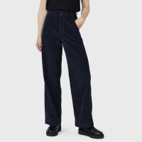 Klitmoller Collective Damen Hose Lydia Jumbo Corduroy navy