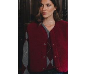Alwero UNISEX Woll Weste TYB beet