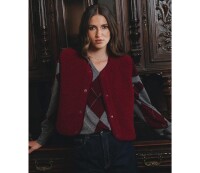 Alwero UNISEX Woll Weste TYB beet