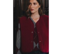 Alwero UNISEX Woll Weste TYB beet