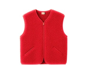 Alwero UNISEX Woll Weste POS coral