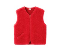 Alwero UNISEX Woll Weste POS coral