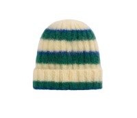 Alwero Unisex Mütze Fluff green/ecru OS