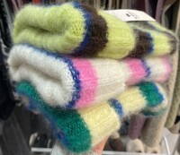 Alwero Unisex Mütze Fluff green/ecru OS