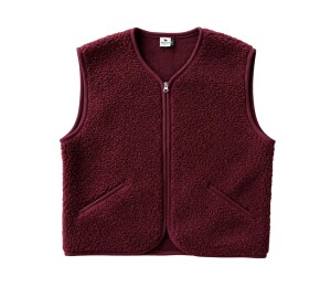 Alwero UNISEX Woll Weste POS cherry liqueur