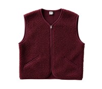Alwero UNISEX Woll Weste POS cherry liqueur
