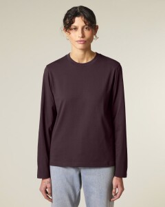 Stanley&Stella Unisex Longsleeve Creator 2.0 red brown
