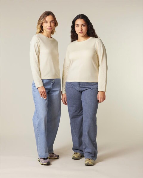 Stanley&Stella Damen Longsleeve Muser Natural Raw