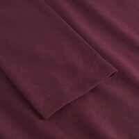 Dedicated Damen Longsleeve Salmis Fig Red