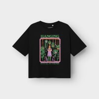 Dedicated Damen T-Shirt Vadstena Hanging with all my friends black