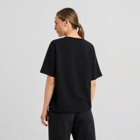 Dedicated Damen T-Shirt Vadstena Cat and Noodles black