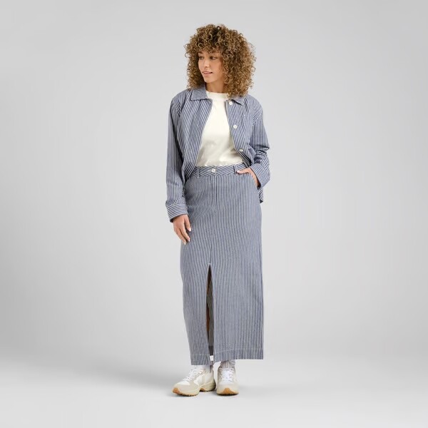 Dedicated Damen Rock Finsta Work Stripe Blue