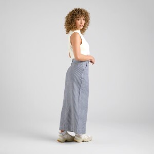 Dedicated Damen Rock Finsta Work Stripe Blue