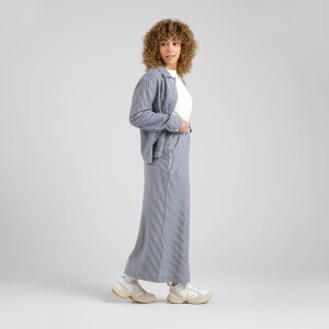 Dedicated Damen Rock Finsta Work Stripe Blue