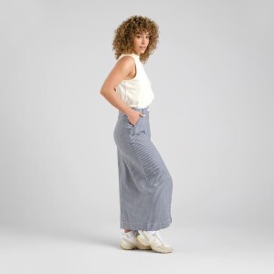 Dedicated Damen Rock Finsta Work Stripe Blue