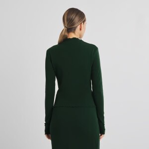 Dedicated Damen Longsleeve Ryd Dark Green