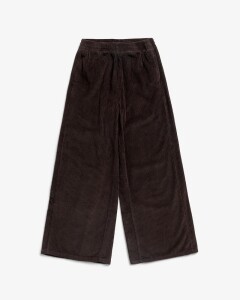 Rotholz Damen Hose Cord Flared Chocolate Brown