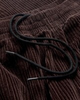 Rotholz Damen Hose Cord Flared Chocolate Brown