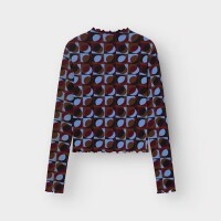 Dedicated Damen Longsleeve Ryd Retro Geo Multi