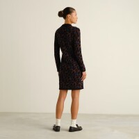 Dedicated Damen Kleid Lo Leopard Multi