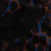 Dedicated Damen Kleid Lo Leopard Multi