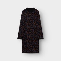 Dedicated Damen Kleid Lo Leopard Multi