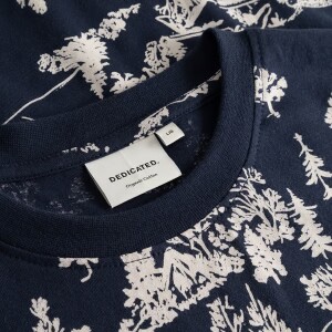 Dedicated Herren T-Shirt Stockholm Blue Hills Navy