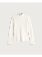 Thinking Mu Damen Longsleeve rib aine L/S top white