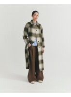 Thinking Mu Damen Jacke Lise Green Checks