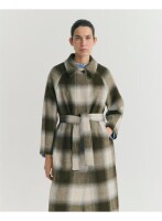 Thinking Mu Damen Jacke Lise Green Checks
