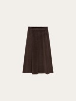 KnowledgeCotton Damen Rock Corduroy Chocolate Torte 2040029