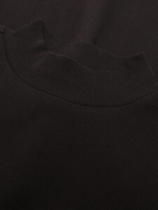 KnowledgeCotton Damen Pullover Rib Mock Neck 100076...