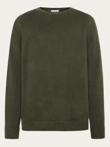 KnowledgeCotton Herren Pullover 1080032 Crew Neck Forrest...