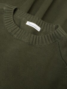 KnowledgeCotton Herren Pullover 1080032 Crew Neck Forrest...