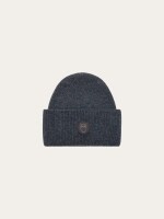 KnowledgeCotton UNISEX Mütze 2210005 big rib beanie dark grey melange