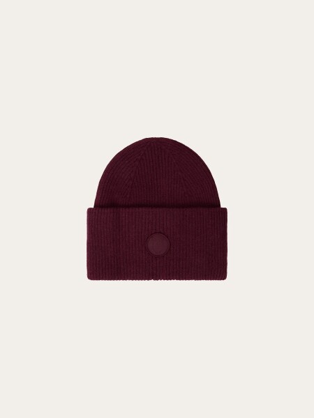 KnowledgeCotton UNISEX Mütze 2210005 big rib beanie Fig