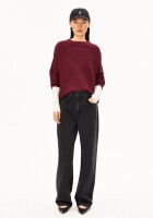 Armedangels Damen Pullover Merinaa Links Links velvet red